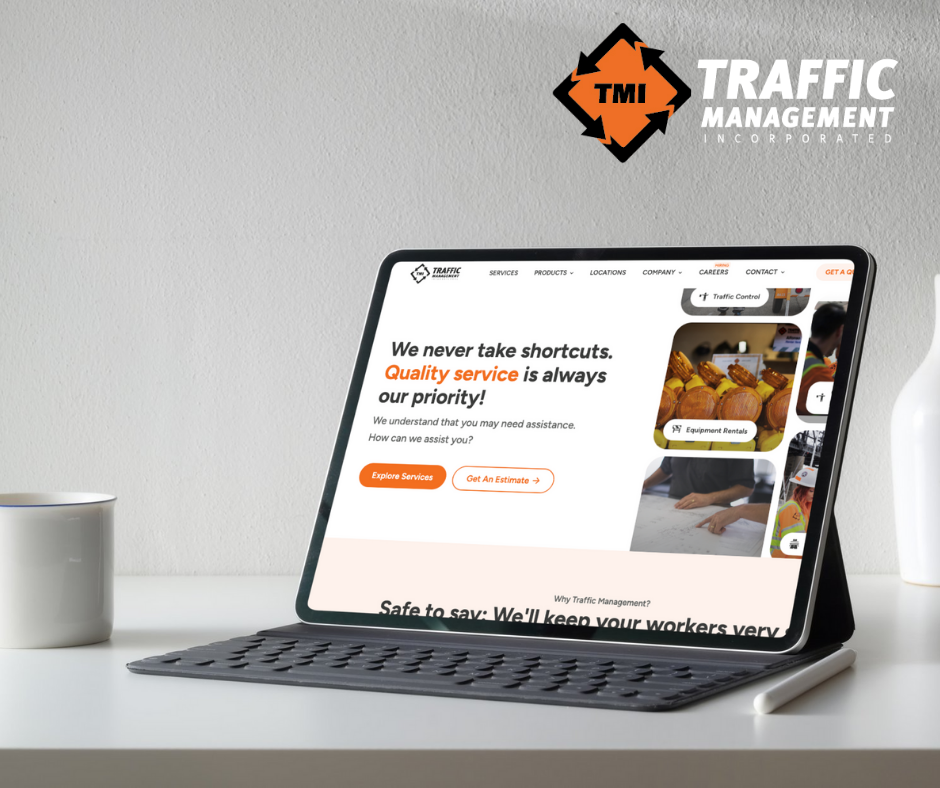 Traffic management inc website design