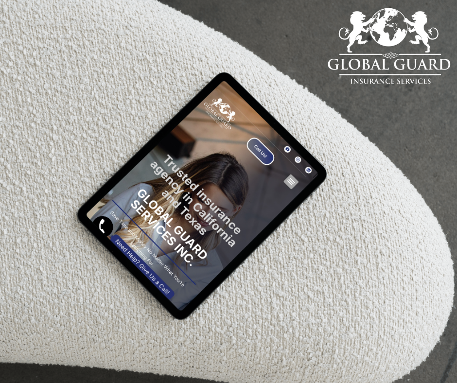 Global Guard Insurance website design